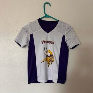 Vikings Purple and White Jersey